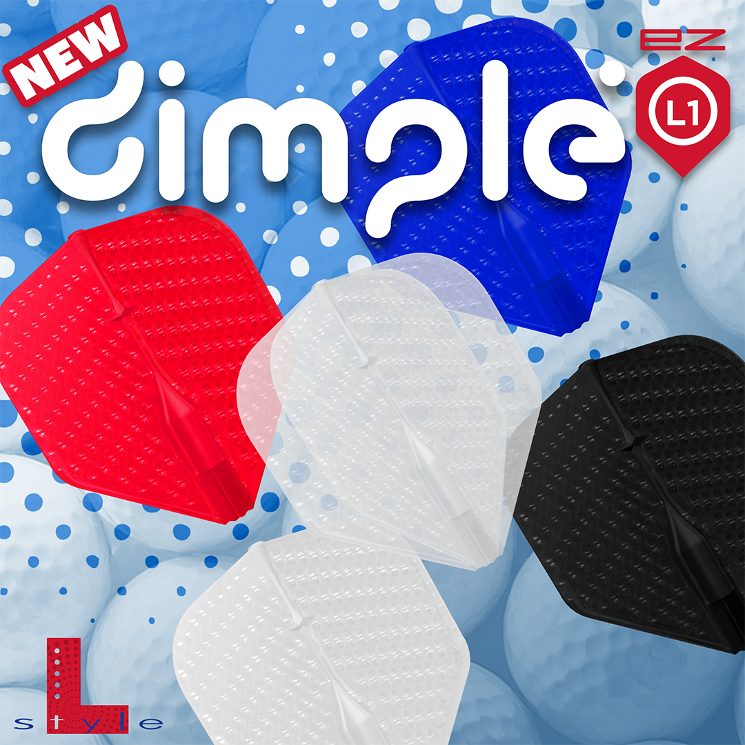 L-Style L1EZ Dimple Standard -sulat (3 kpl) valkoinen