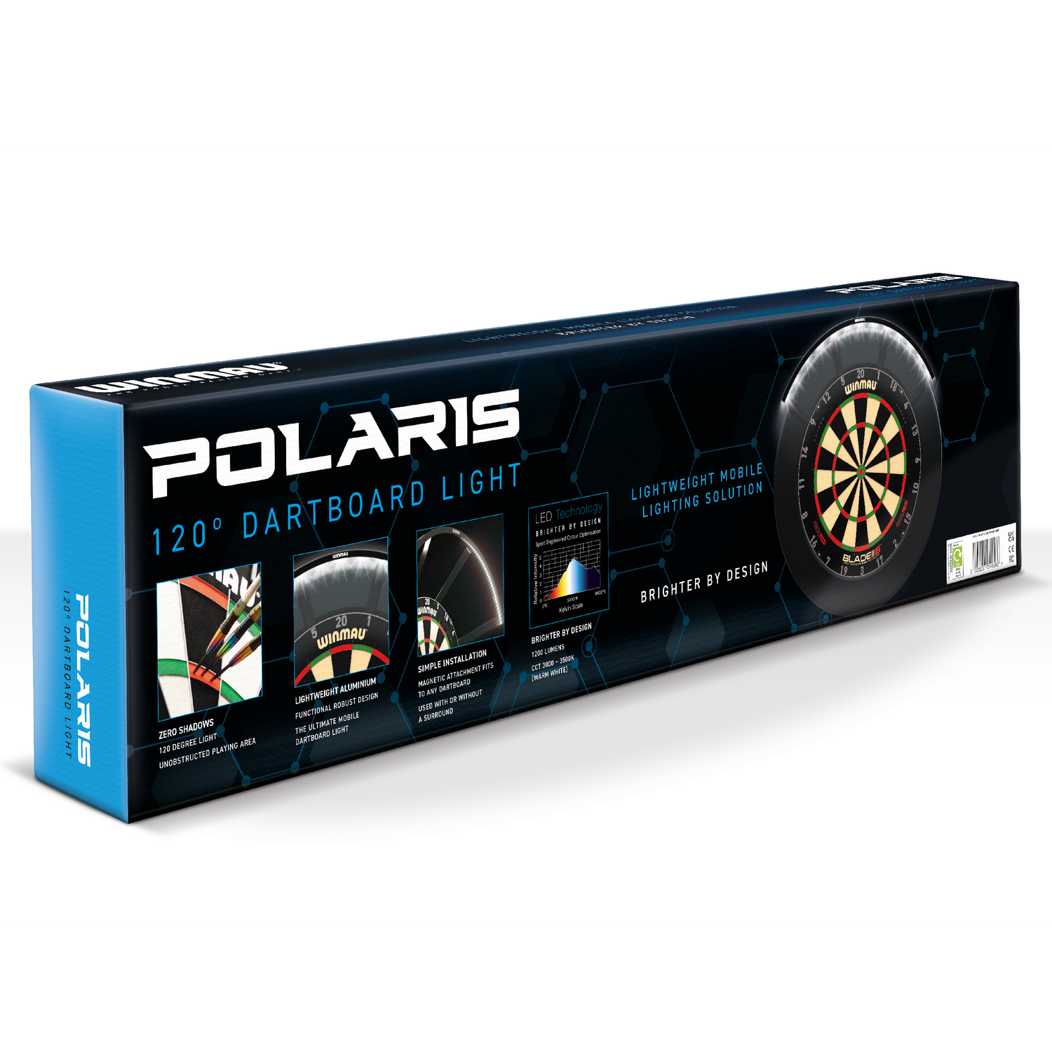 Winmau Polaris 120 dartboard light