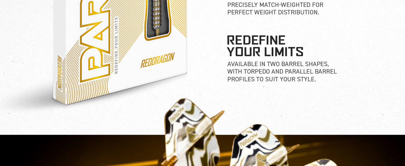 Red Dragon Paradym Gold 23g 90% Tungsten