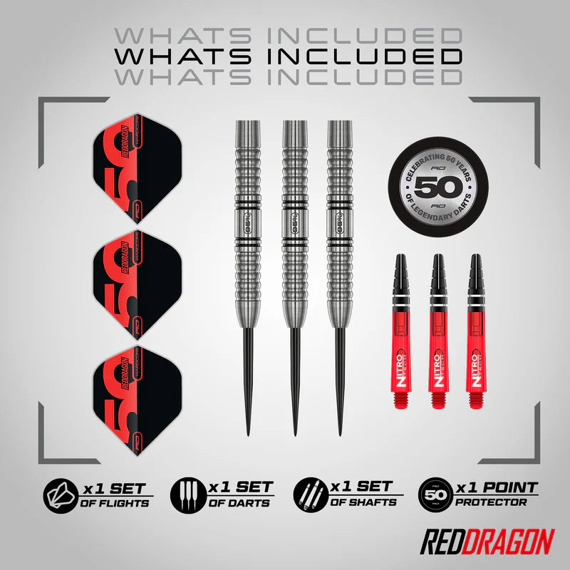 Red Dragon 50-vuotisjuhlamalli Penetrator 1  25g 95% Tungsten