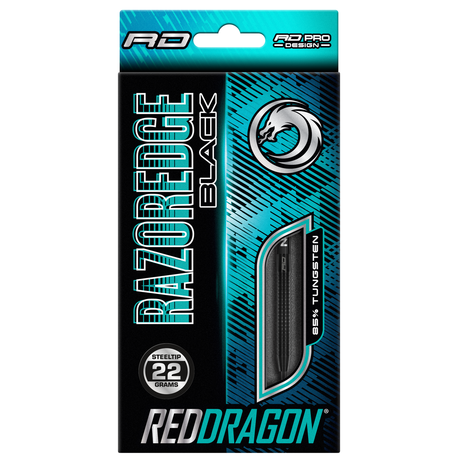 Red Dragon Razor Edge Black 22g 85% Tungsten