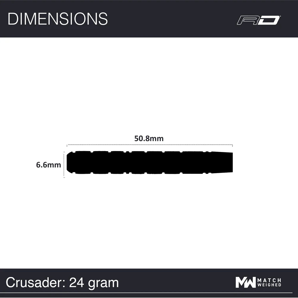 Red Dragon Crusader 24g 80% Tungsten