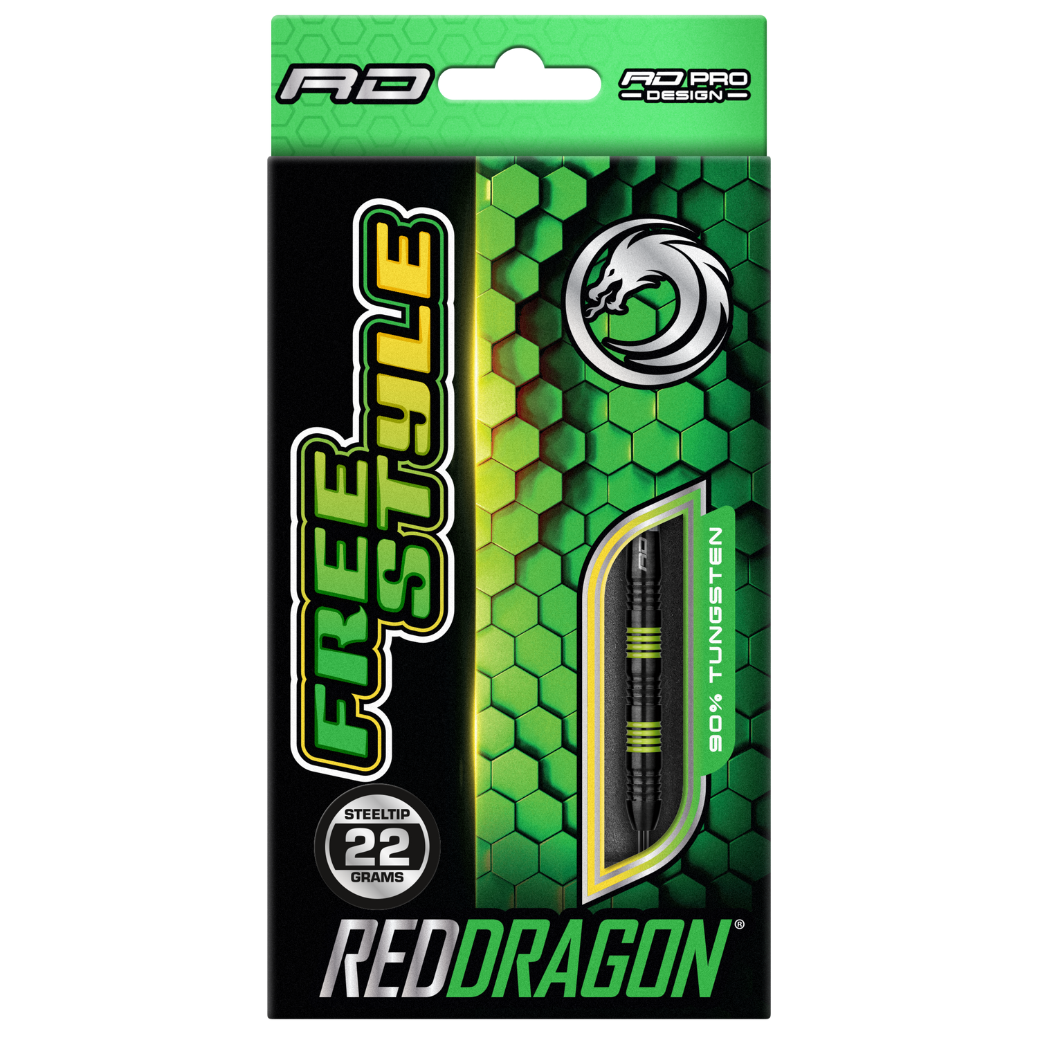 Red Dragon Freestyle 22g 90% Tungsten
