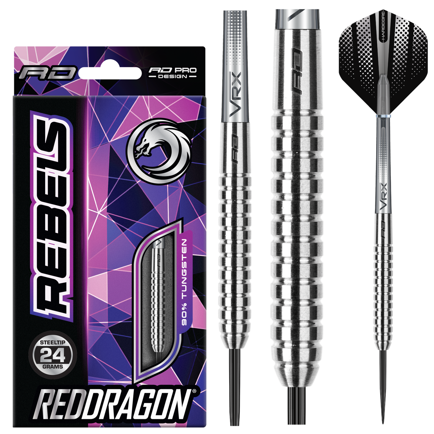 Red Dragon Rebels 24g 90% Tungsten