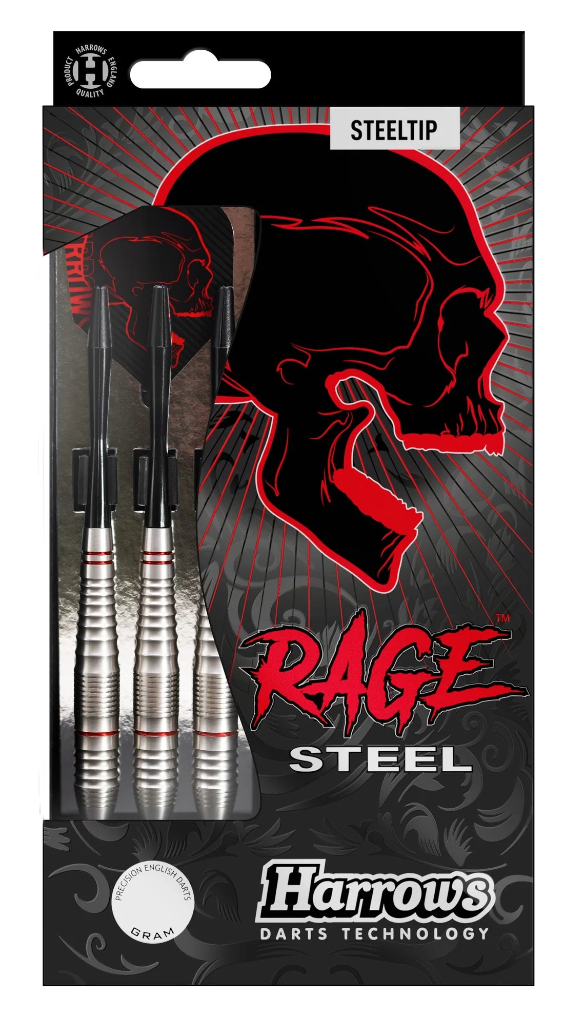 Harrows Rage 23g darts tikat