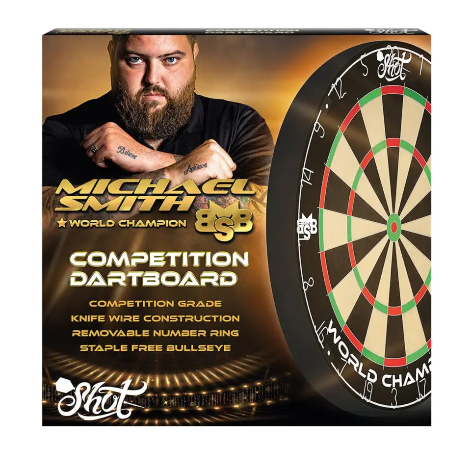 Shot Michael Smith Competition darts-taulu