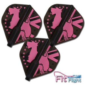 Cosmo Darts Fit Flight Air Standard Bubblegum Skulls melts