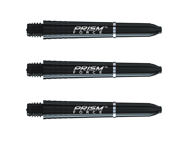 Winmau Prism Pro-Force mustat varret 36mm