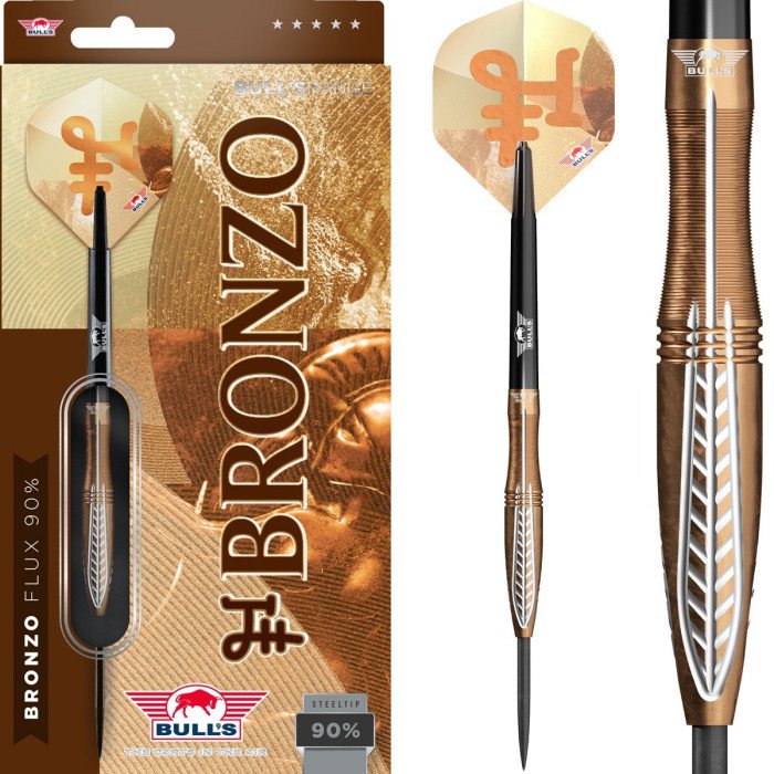 Bull's Bronzo Flux 90% tungsten 24g darts