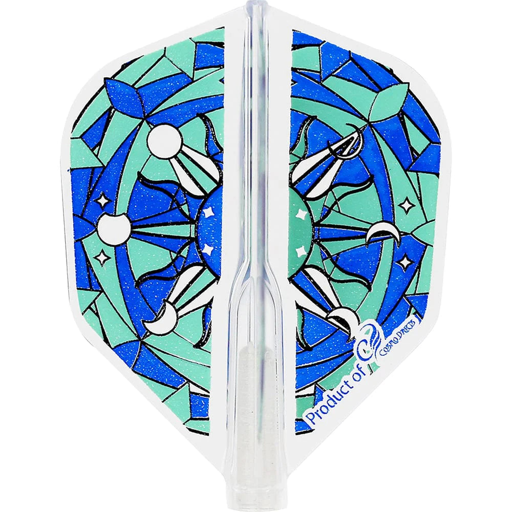 Cosmo Darts Fit Flight Air Shape Moon Phase A sulat