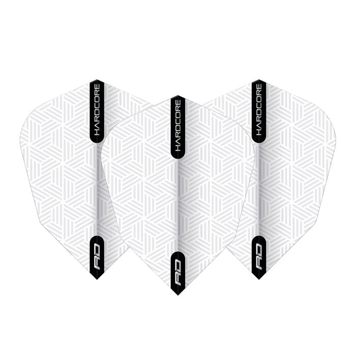 Red Dragon V-Standard White – valkoiset darts-sulat