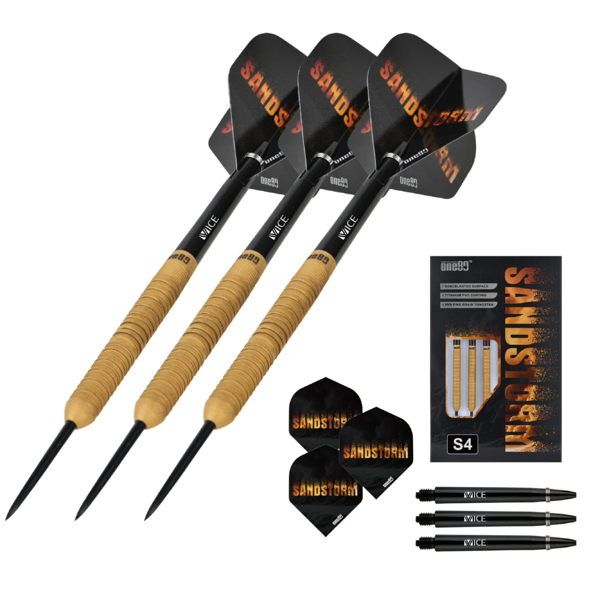 One80 Sandstorm S4 90 % tungsten-tikat – 25 g