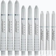 Winmau Prism Force Short 35 mm darts-varret – valkoinen, 3 kpl