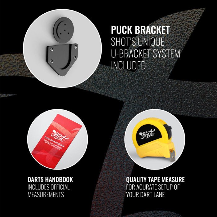 Shot Bandit Professional dart board