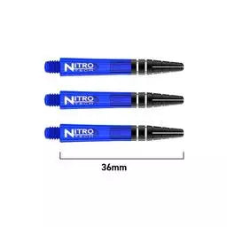 Red Dragon Nitrotech varret – sininen Short 36 mm (3 kpl)