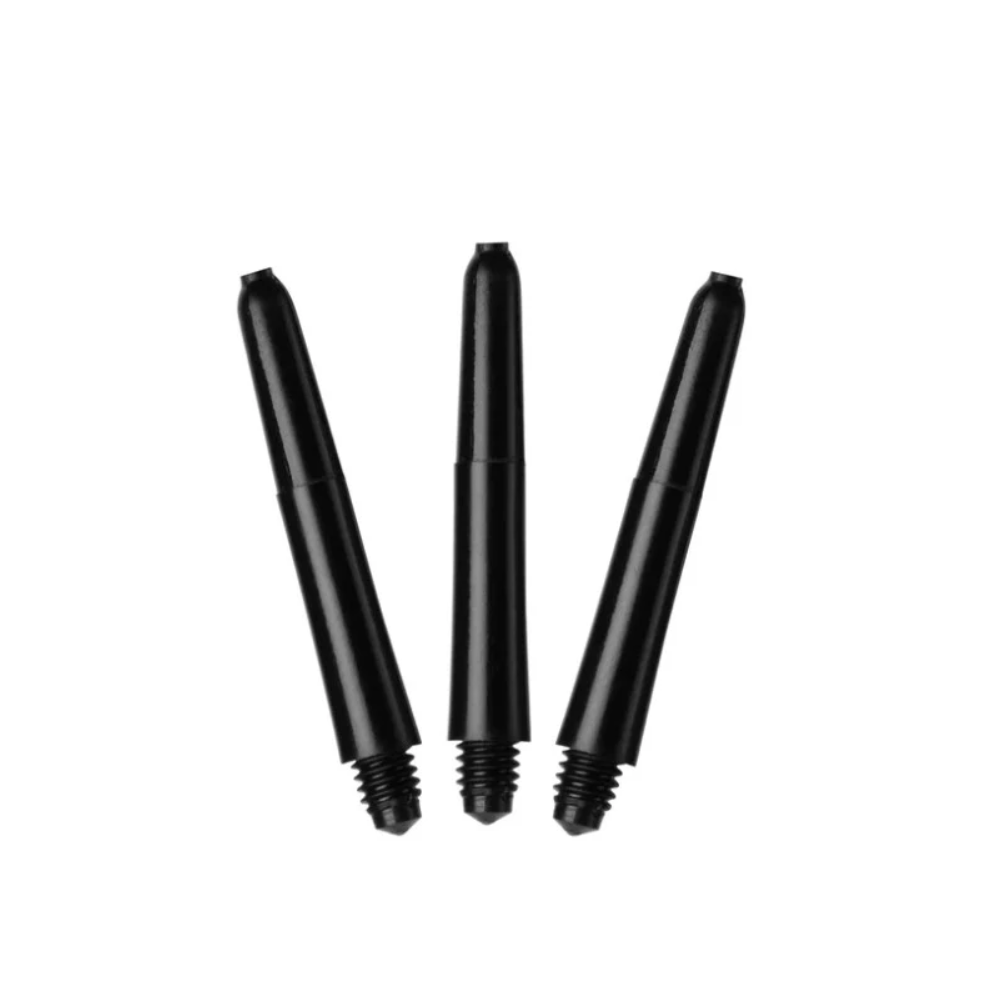 Shot Nylon Short -darts-varret, musta (3 kpl)