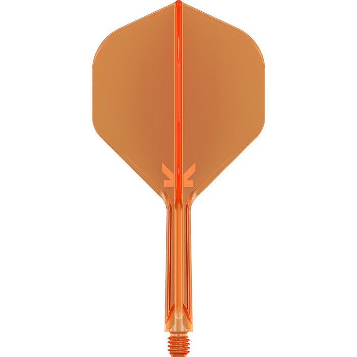 Target K-Flex No2 Intermediate Neon oranssi - integroitu varsi ja sulka