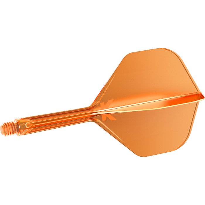 Target K-Flex No2 Intermediate Neon oranssi - integroitu varsi ja sulka