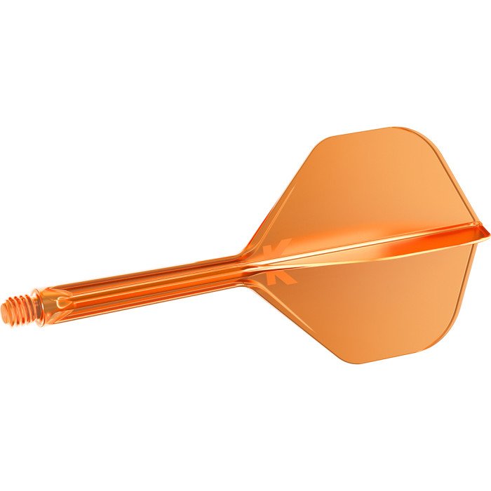 Target K-Flex No2 Medium Neon oranssi - integroitu varsi ja sulka
