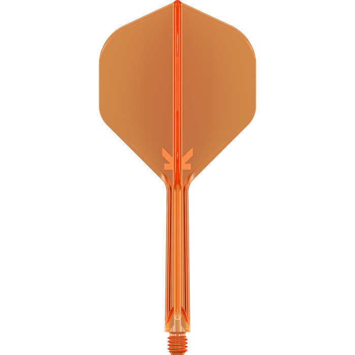 Target K-Flex No2 Medium Neon oranssi - integroitu varsi ja sulka