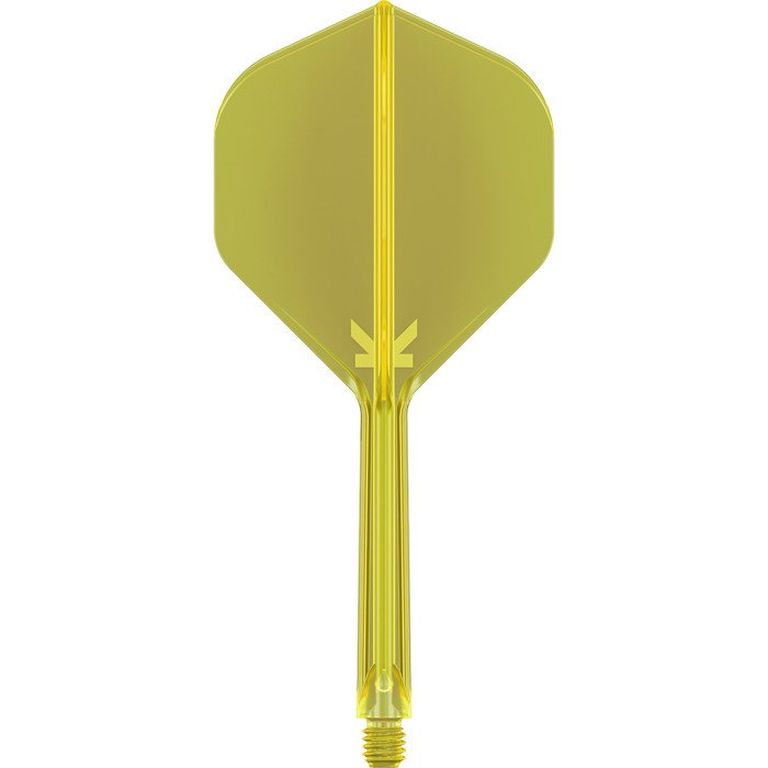 Target K-Flex No2 Medium Neon keltainen - integroitu varsi ja sulka