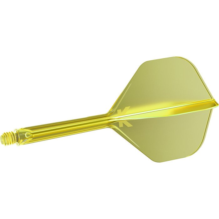 Target K-Flex No2 Medium Neon keltainen - integroitu varsi ja sulka