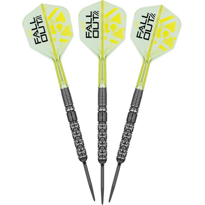 Target Luke Littler Nuke Fallout 90% Swiss Point steeltip -darts-setti