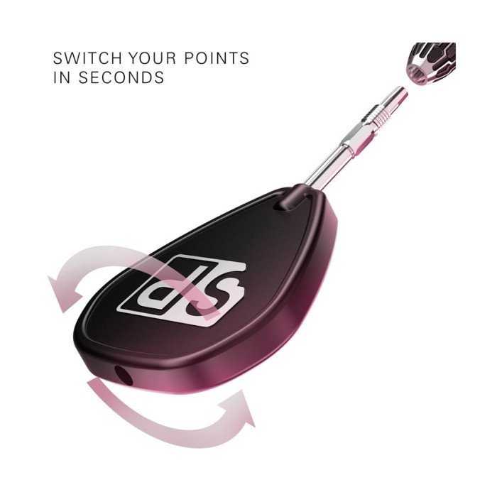 Target Swiss Points Smooth Silver terät 30mm