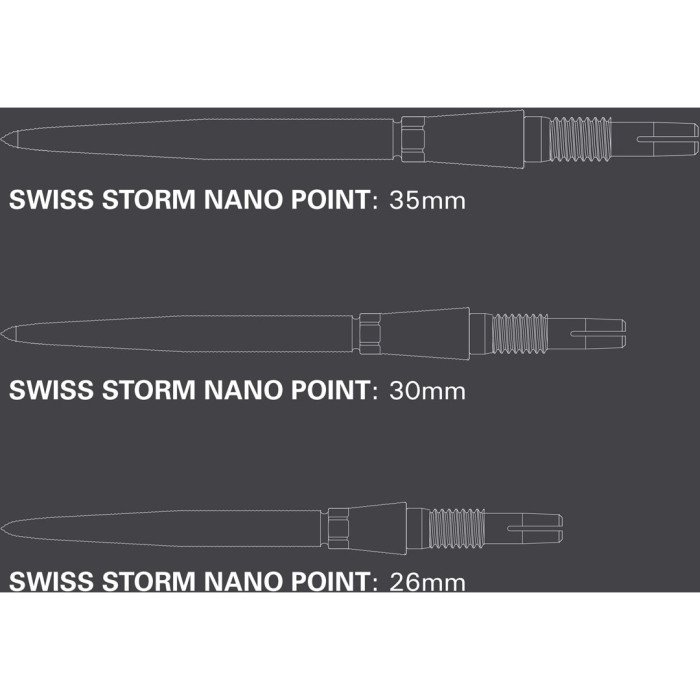 Target Storm Nano Silver terät 35mm