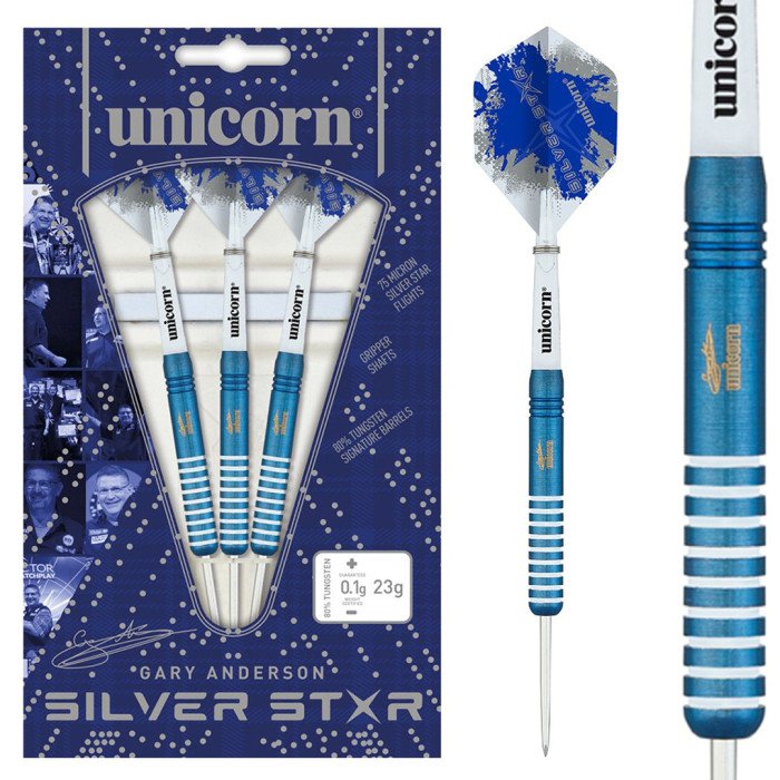 Unicorn Gary Anderson DUO Phase 6 90% tungsten 23g darts