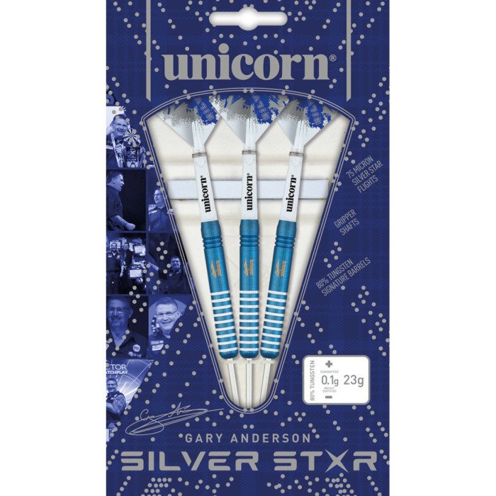 Unicorn Gary Anderson DUO Phase 6 90% tungsten 23g darts