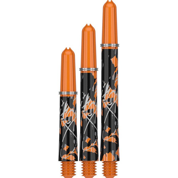 Target Pro Grip Icon Raymond van Barneveld -darts-varret, musta/oranssi